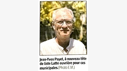 Illustration Jean-Yves Payet, champion de la ténacité
