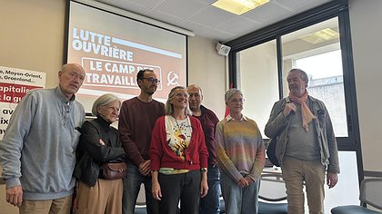 Illustration Estelle Jaquet défend « le camp des travailleurs » face au capitalisme