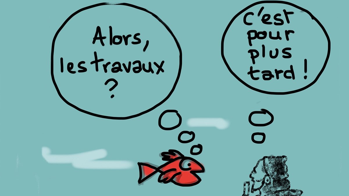 Illustration - les rues prennent l’eau