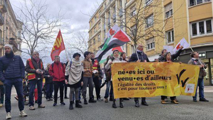 Illustration Relaxe pour les militants attaqués en justice pour avoir manifesté lors de la venue de Retailleau