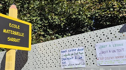 Illustration Des enfants à la rue