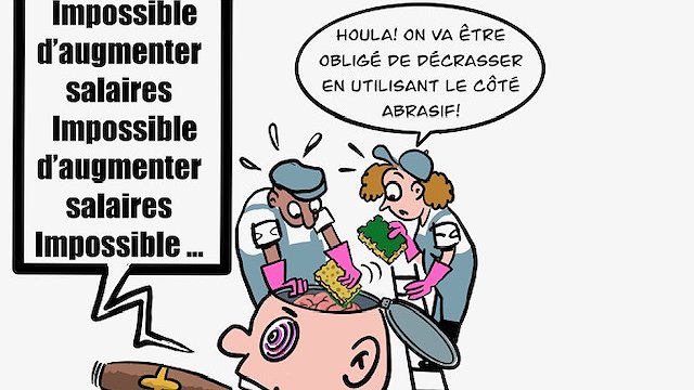 Illustration - Ce sont les patrons qui nous coûtent cher !