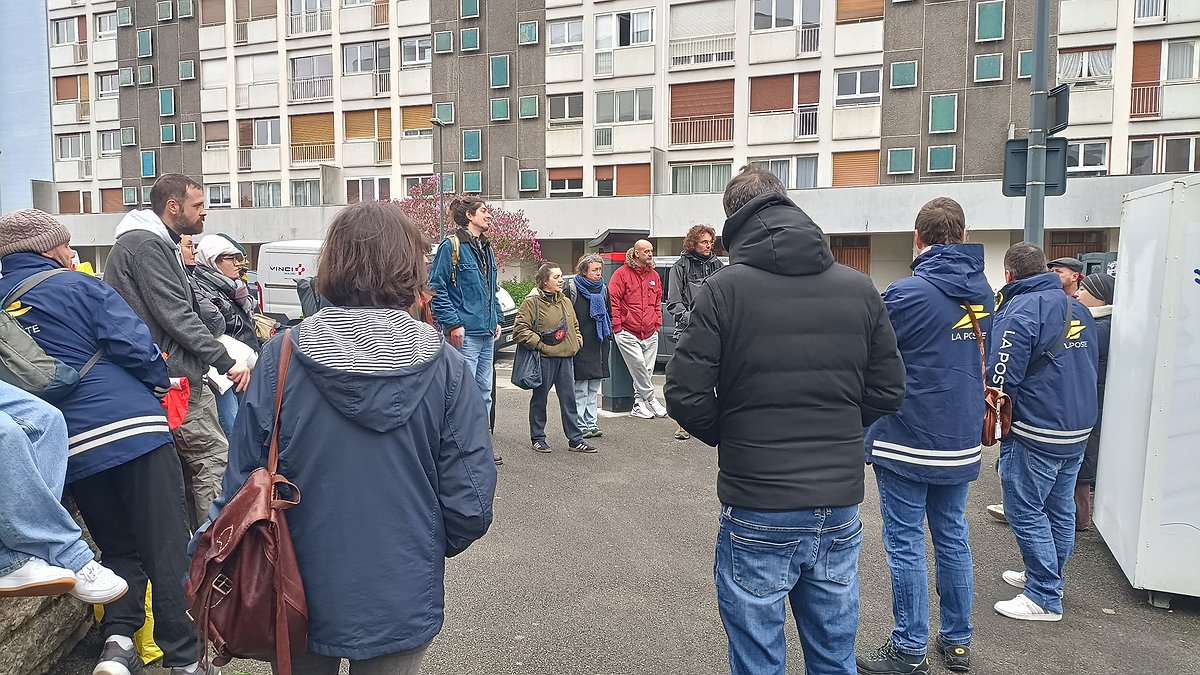 Illustration - les facteurs de Rennes et Pacé en grève