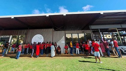 Illustration grève au collège La Canopée