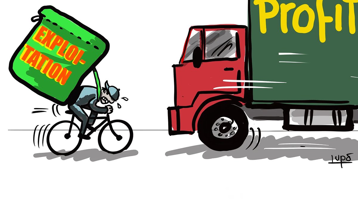 Illustration l’esclavage moderne