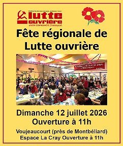Illustration - Fête régionale de Lutte Ouvrière