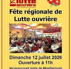 Illustration Fête régionale de Lutte Ouvrière