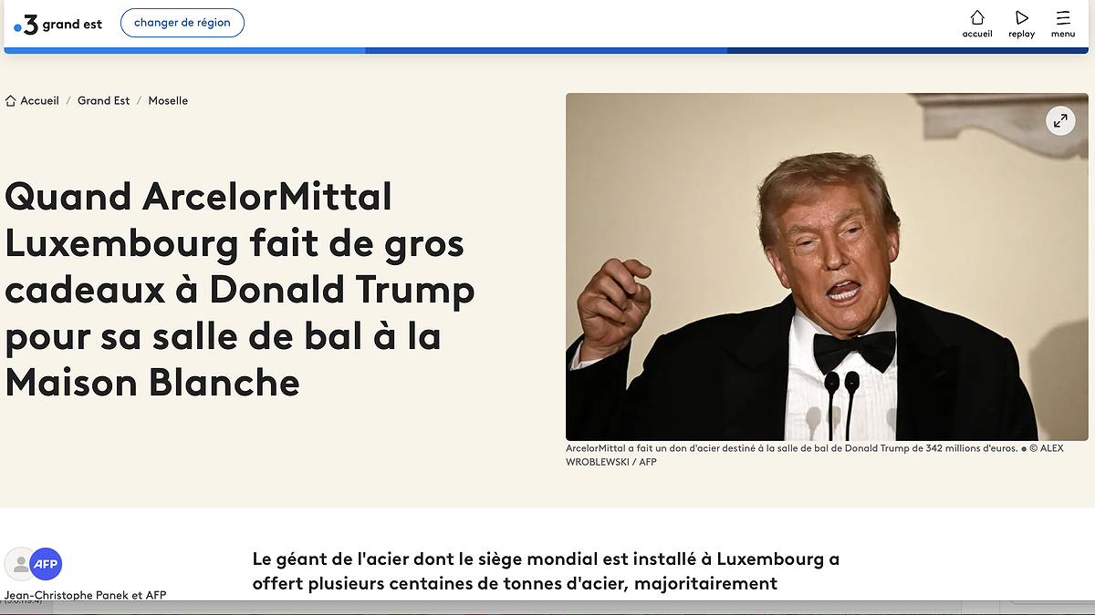 Illustration 400 millions de dollars pour Trump