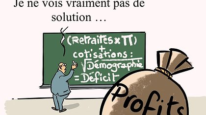 Illustration les retraités dans le viseur