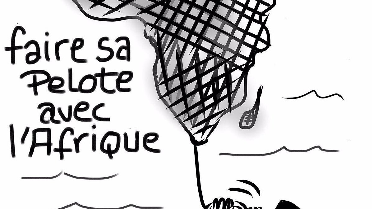 Illustration - Macron au service des patrons français