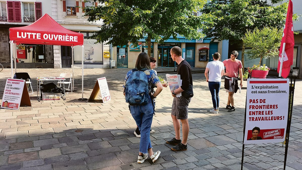 Illustration - Lutte ouvrière à votre rencontre