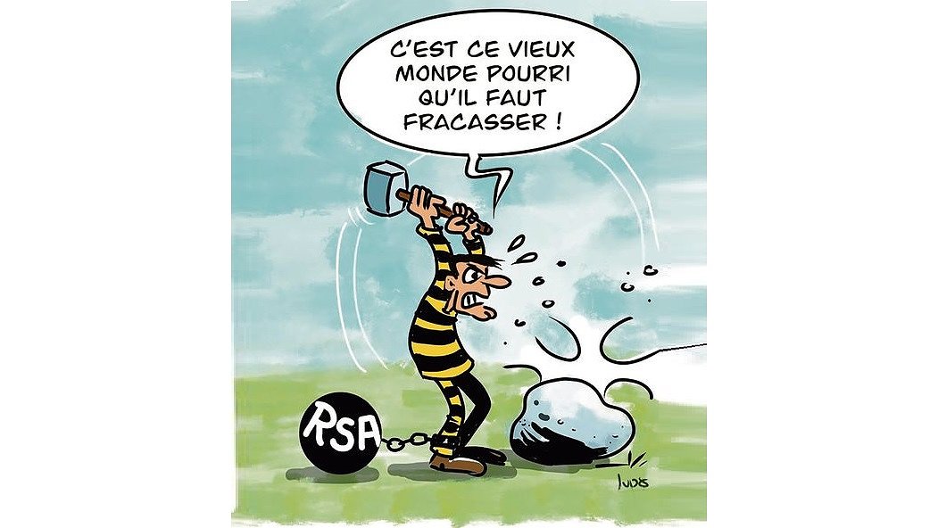 Illustration - la guerre faite aux chômeurs