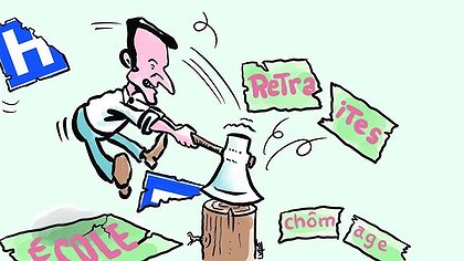 Illustration la santé des salariés menacée