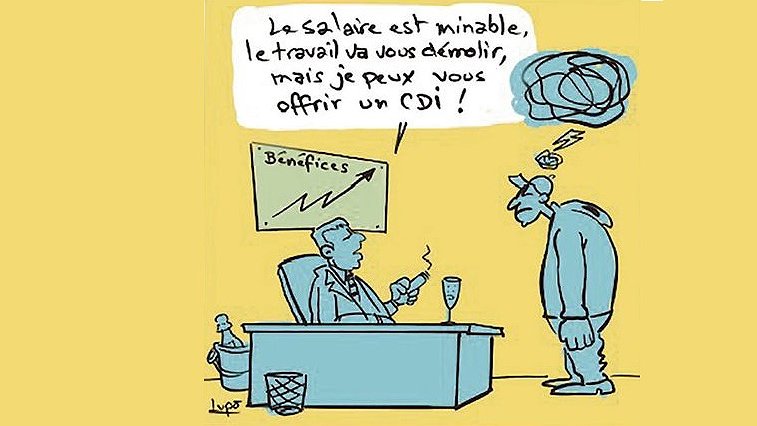 Illustration - pas du tout en baisse