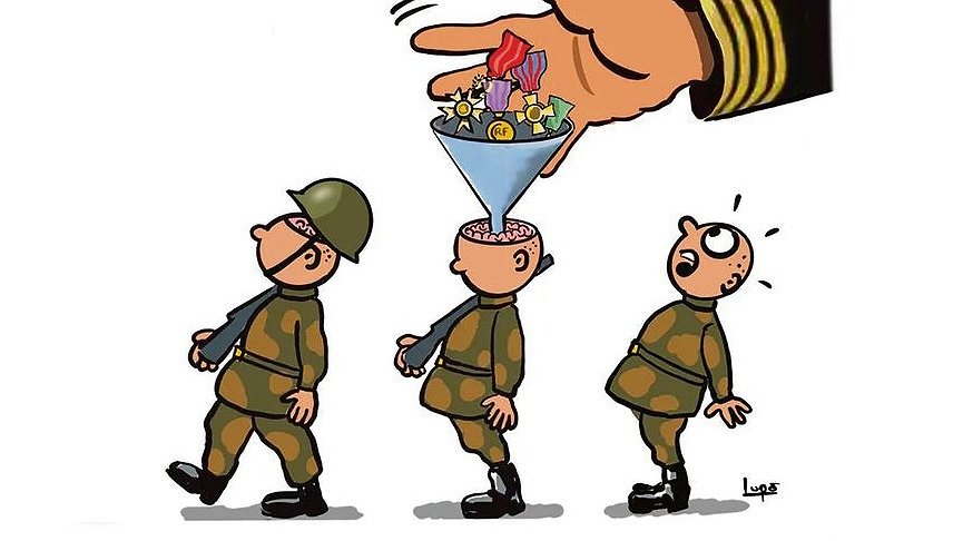 Illustration - écoles ou casernes ?