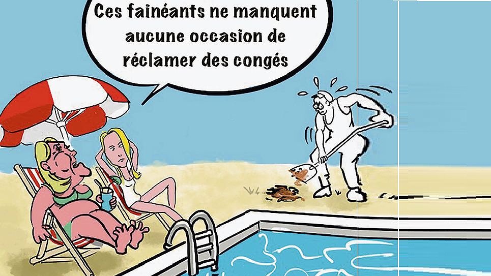 Illustration - L’extrême droite transpire… le mépris