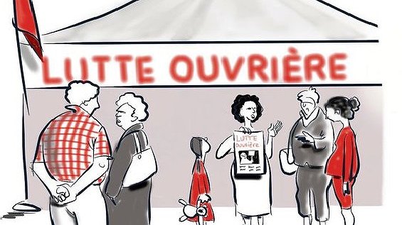 Illustration - Les militants de Lutte ouvrière à votre rencontre