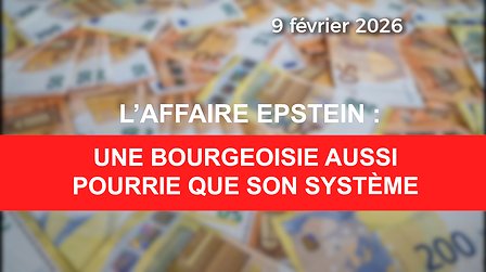 Illustration L'affaire Epstein : une bourgeoisie aussi pourrie que son système